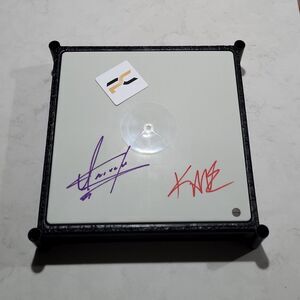 UNDERTAKER & KANE SIGNED w C.O.A. Mattel Wrestling Toy Ring WWE WWF HOF RARE